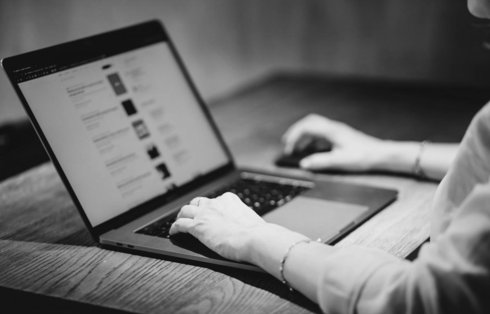Financial analysis workspace with charts and monitoring tools